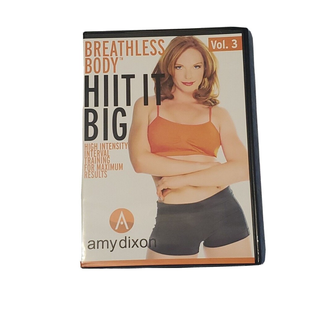 Breathless Body Vol. 3: Hit it Big (DVD, 2003) Amy Dixon - Cardio Workout